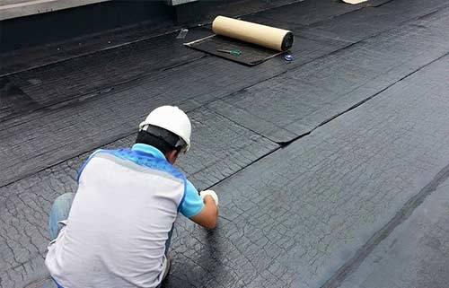 Dán màng chống thấm khò nóng