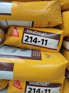 Sikagrout 214-11 HS Vữa Rót gốc xi măng bù co ngót